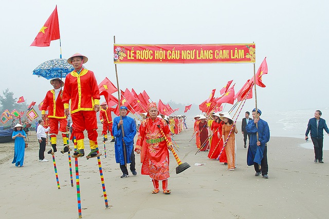 Công nhận Lễ hội cầu ngư làng Cam Lâm là di sản văn hóa phi vật thể quốc gia- Ảnh 6.