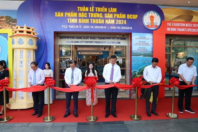 Bình Thuận chào hàng nhiều đặc sản xứ biển tại TP HCM- Ảnh 1.