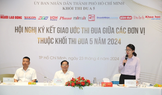 TP HCM: Khối thi đua 5 ký kết giao ước thi đua năm 2024- Ảnh 4.