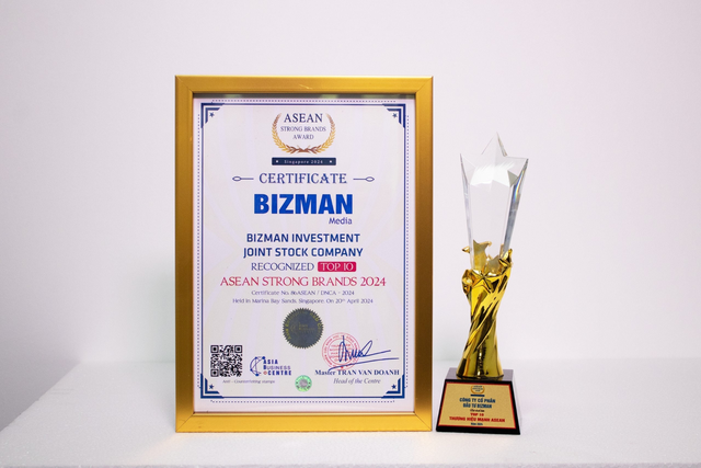 Bizman Media đạt Top 10 Thương hiệu mạnh ASEAN 2024- Ảnh 1.