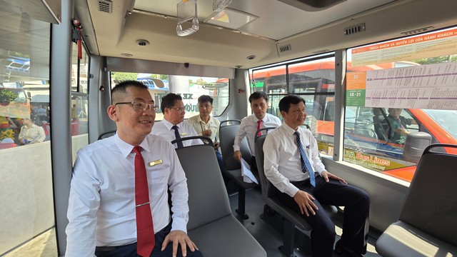 Chính thức vận hành tuyến xe buýt liên tỉnh Đà Nẵng – Quảng Nam- Ảnh 2.