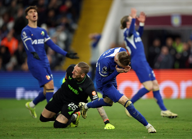 Chelsea ngược dòng hòa Aston Villa, HLV Pochettino chỉ trích VAR - Ảnh 7.