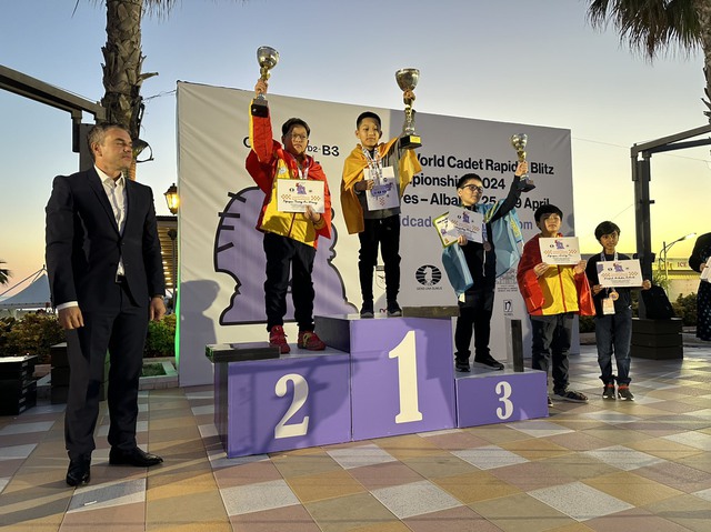 Kỳ thủ nhí Nguyễn Vũ Bảo Châu vô địch cờ chớp U8 nữ thế giới- Ảnh 6.