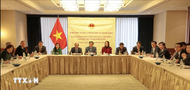 Phó Thủ tướng Lê Minh Khái trao đổi với Đại diện Thương mại Mỹ- Ảnh 3.