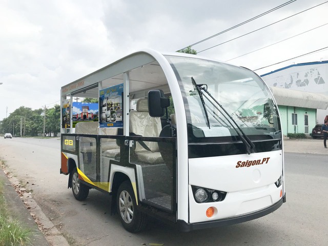Xe điện chở du khách ở TP HCM sắp lăn bánh- Ảnh 1.