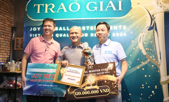 Trịnh Văn Bình vô địch chặng 1 JOY Heyball Masters Event Việt Nam- Ảnh 3.