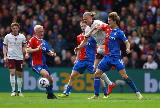 De Bruyne tỏa sáng, Man City thắng đậm Crystal Palace- Ảnh 1.