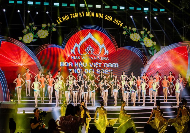Toàn cảnh bán kết "Hoa hậu Việt Nam Thời đại 2024" tại Quảng Nam- Ảnh 1.