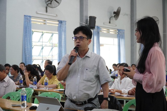 Hơn 200 giáo viên Kon Tum hào hứng chia sẻ kinh nghiệm tư vấn hướng nghiệp- Ảnh 7.