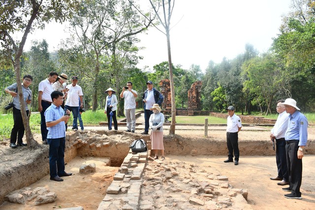 Đợt khai quật và thăm dò trên diện tích 220 m2 đã làm rõ thêm về con đường thiêng dẫn vào di tích Mỹ Sơn mà từ trước tới nay chưa được biết đến