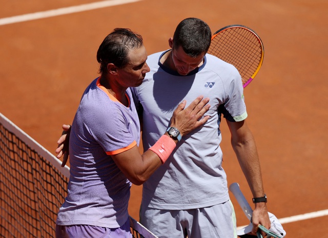 Nadal dừng bước ở vòng 2 Rome Masters, từ chối lễ chia tay- Ảnh 1.