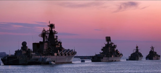 Hạm đội Biển Đen của Nga ở Sevastopol, Crimea - Ảnh: ukrainetrek.com