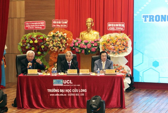 Trường ĐH Cửu Long tổ chức hội thảo quốc tế về sức khỏe- Ảnh 3.