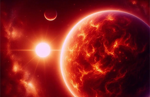 Lộ diện siêu Trái Đất màu đỏ rực giống trong phim “Star Wars”