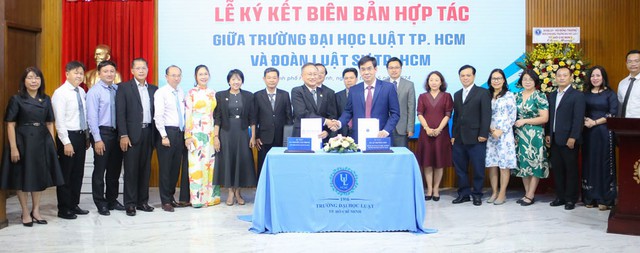 Trường ĐH Luật TP HCM ký kết văn bản hợp tác với Đoàn Luật sư TP HCM nhằm nâng cao chất lượng đào tạo ngành luật