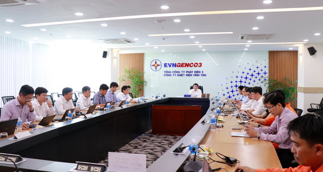 EVNGENCO3 kiểm tra công tác vận hành nhà máy Nhiệt điện Vĩnh Tân 2- Ảnh 1.