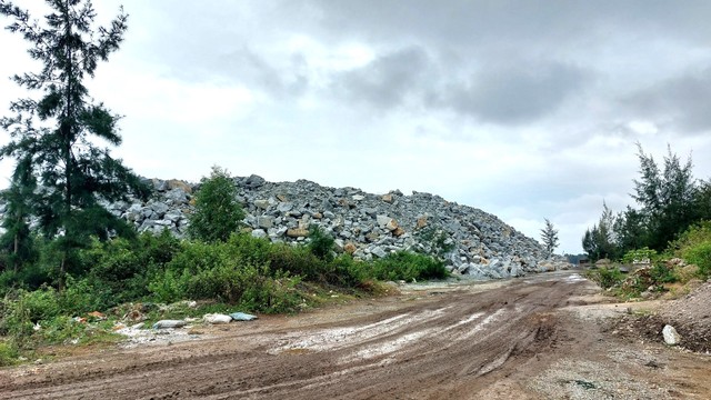 Công ty Lý Tuấn chuyển trái phép 167.000 m3 đá từ Quảng Ngãi ra Quảng Nam- Ảnh 3.