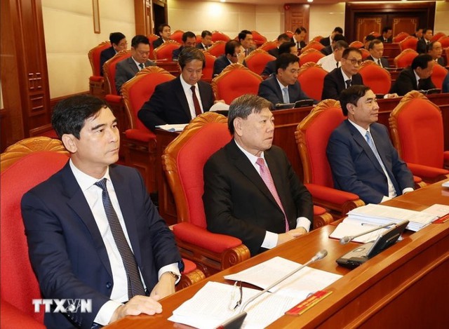Những hình ảnh Tổng Bí thư Nguyễn Phú Trọng tại phiên khai mạc Hội nghị Trung ương 9- Ảnh 11.