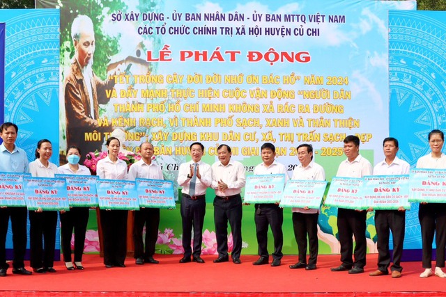 Phát động "Tết trồng cây đời đời nhớ ơn Bác Hồ" nhân kỷ niệm 134 năm ngày sinh của Chủ tịch Hồ Chí Minh- Ảnh 1.