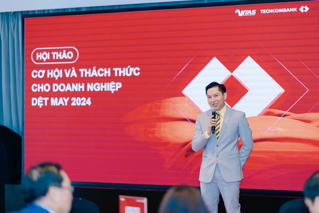 Techcombank với sự kiện “Cơ hội và thách thức cho doanh nghiệp Dệt may 2024”- Ảnh 2.