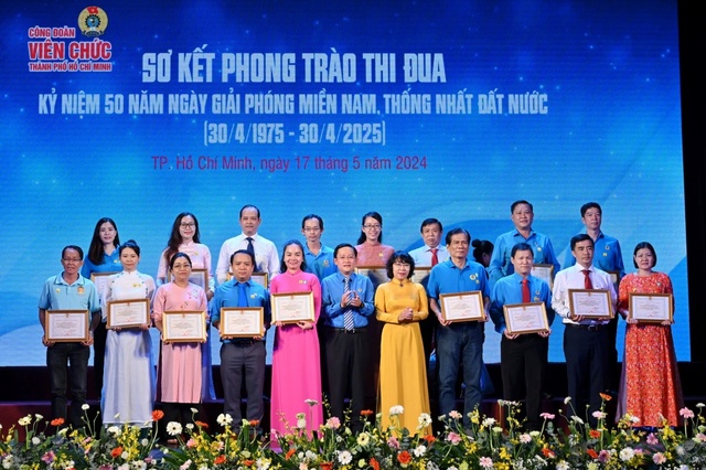 Công đoàn Viên chức TP HCM: Thực hiện nhiều công trình thi đua ý nghĩa- Ảnh 1.