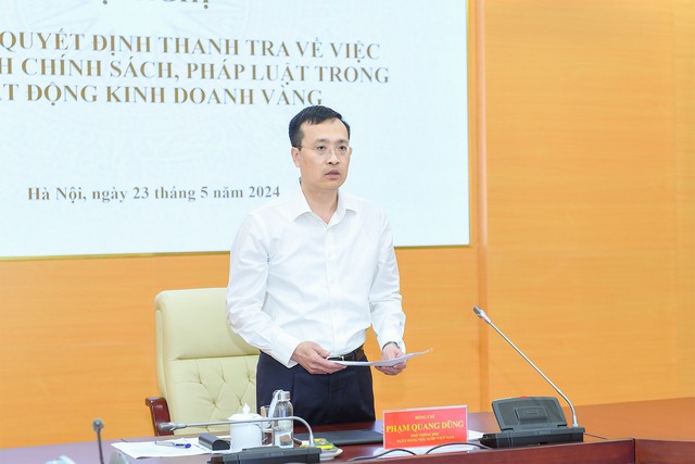 Chính thức thanh tra hoạt động kinh doanh vàng- Ảnh 4.