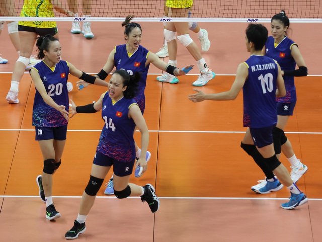 Thắng đậm Úc, tuyển bóng chuyền nữ Việt Nam tranh chung kết AVC Challenge Cup- Ảnh 6.