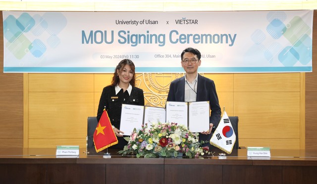 Vietstar và đại học Ulsan đồng phát triển chương trình lãnh đạo bền vững - Ảnh 1.