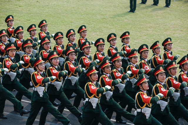 Sơ duyệt Lễ kỷ niệm 70 năm Chiến thắng Điện Biên Phủ- Ảnh 8.