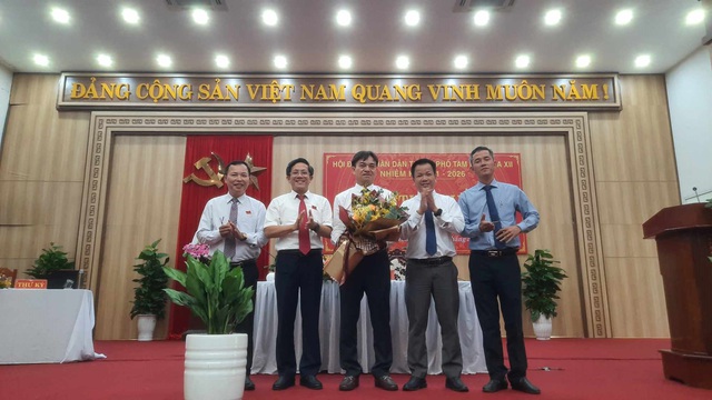 Ông Nguyễn Duy Ân giữ chức Chủ tịch UBND TP Tam Kỳ, Quảng Nam- Ảnh 1.