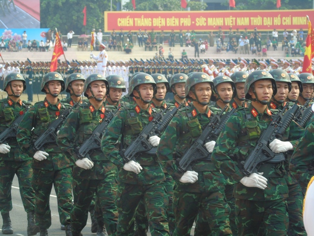 Hình ảnh ấn tượng Tổng duyệt Lễ kỷ niệm 70 năm Chiến thắng Điện Biên Phủ- Ảnh 21.