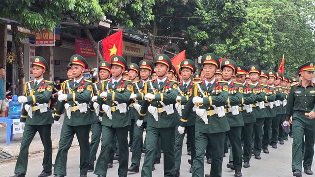 Hình ảnh ấn tượng Tổng duyệt Lễ kỷ niệm 70 năm Chiến thắng Điện Biên Phủ- Ảnh 45.