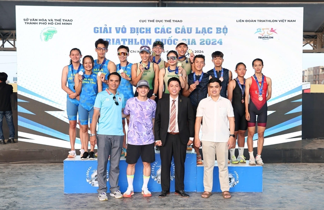 TP HCM nhất toàn đoàn Giải Các CLB Triathlon quốc gia 2024- Ảnh 4.