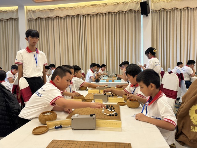 Hơn 100 kỳ thủ tham dự Giải Vô địch cờ vây quốc gia 2024- Ảnh 3.