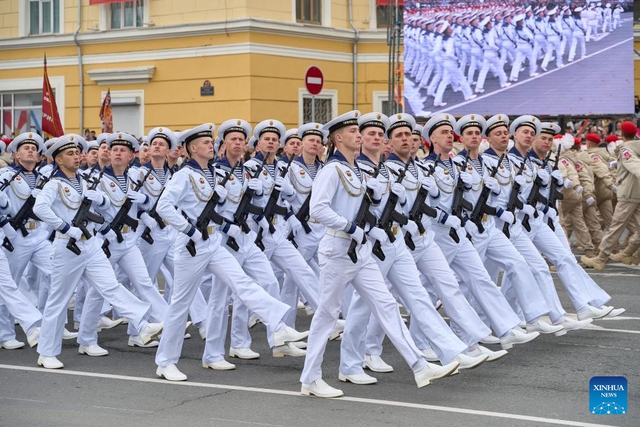 Hình ảnh ấn tượng ở lễ duyệt binh mừng Ngày Chiến thắng của Nga- Ảnh 14.