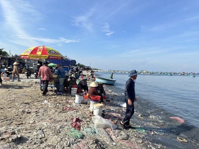 Bờ biển Mũi Né ngập ngụa rác thải- Ảnh 5.