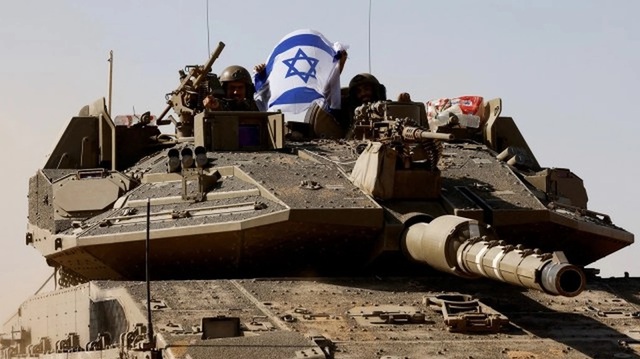 Xe tăng của Israel. Ảnh: Reuters