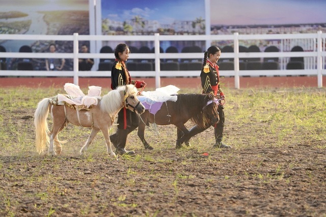 Choáng ngợp với màn ra mắt của Học viện cưỡi ngựa đầu tiên tại Việt Nam trên đảo Vũ Yên- Ảnh 5.