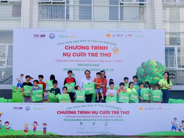 ThaiCham chung tay vì nụ cười trẻ thơ tại Việt Nam- Ảnh 2.