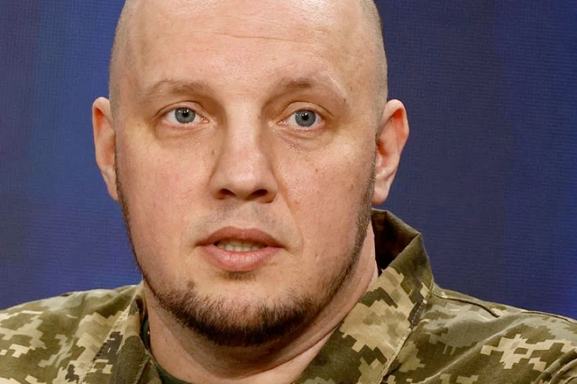 Phó tư lệnh quân đội Ukraine Vadym Sukharevskyi được bổ nhiệm làm chỉ huy lực lượng drone hôm 10-6. Ảnh: REUTERS