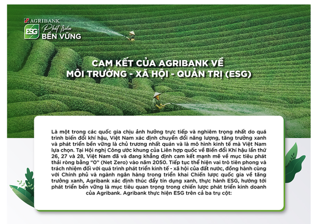 Agribank và ESG – Hành trình bền bỉ, cam kết thực thi- Ảnh 3.