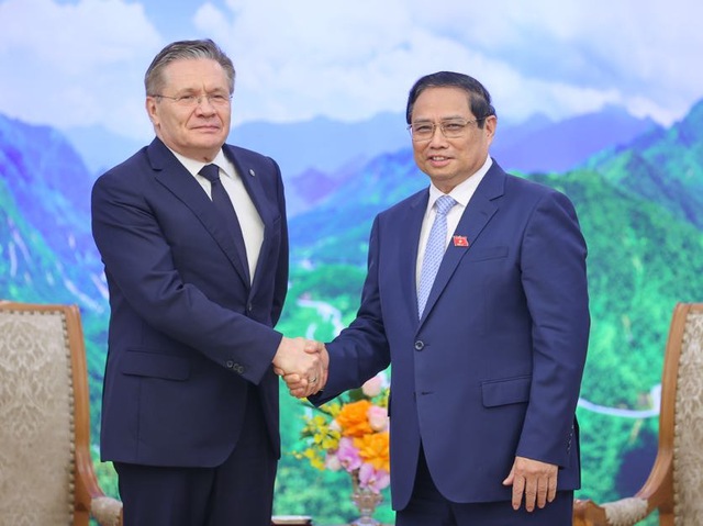 Thủ tướng Phạm Minh Chính tiếp Tổng giám đốc Tập đoàn Năng lượng nguyên tử quốc gia Nga- Ảnh 1.