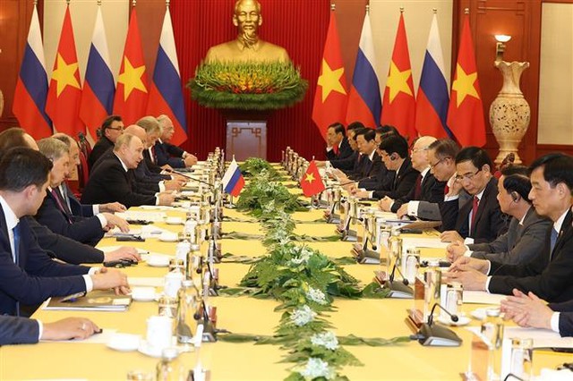 Tổng Bí thư Nguyễn Phú Trọng hội đàm với Tổng thống Vladimir Putin- Ảnh 3.