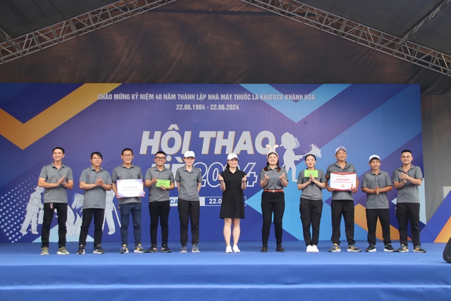 Khánh Hòa: Hơn 600 người lao động tham gia hội thao hè 2024- Ảnh 4.