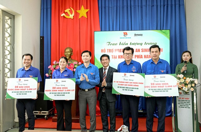 Amway Việt Nam cùng Trung ương Đoàn Thanh niên Cộng sản Hồ Chí Minh hoạt động cộng đồng trên toàn quốc- Ảnh 2.