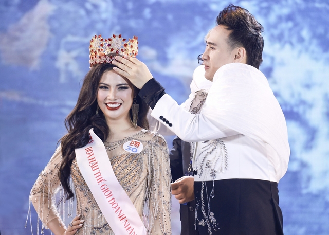 Phạm Nết đăng quang Hoa hậu thế giới doanh nhân Việt Nam 2024- Ảnh 1.