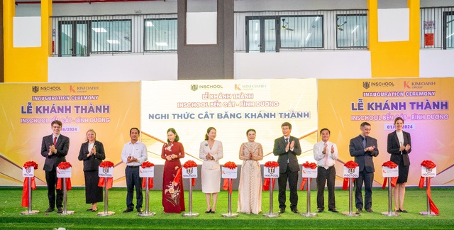 Kim Oanh Group khánh thành trường INschool Bến Cát- Ảnh 1.