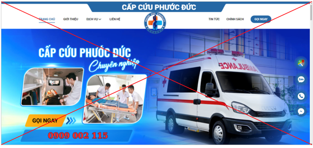 TP HCM: Phát hiện xe vận chuyển cấp cứu hoạt động không phép- Ảnh 1.