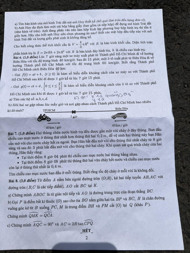 Ngày thứ 2 thi lớp 10: Thí sinh thi toán, đón xem gợi ý giải đề- Ảnh 4.