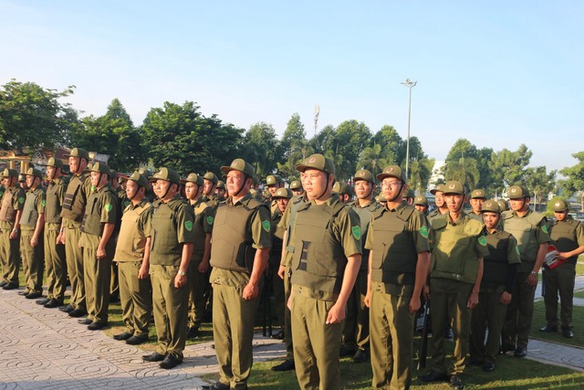 Clip, hình ảnh Lễ ra mắt lực lượng bảo vệ an ninh, trật tự cơ sở tại Đông Nam Bộ- Ảnh 4.